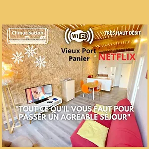  Appartement Vieux Port Proximite Panier Clim Central Cachet